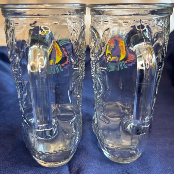 Vintage Wildhorse Saloon Clear Glass Boot Mug/Stein - Picture 9 of 16